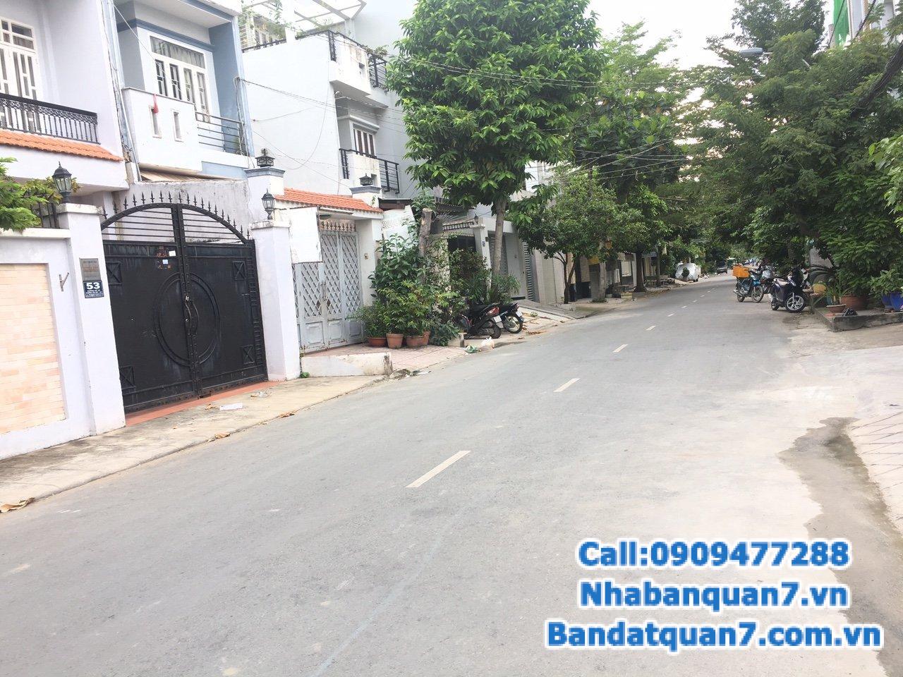 Bán đất Sadeco ven sông Tân Phong, 7x18m, 63 triệu/m2, LH 0909477288